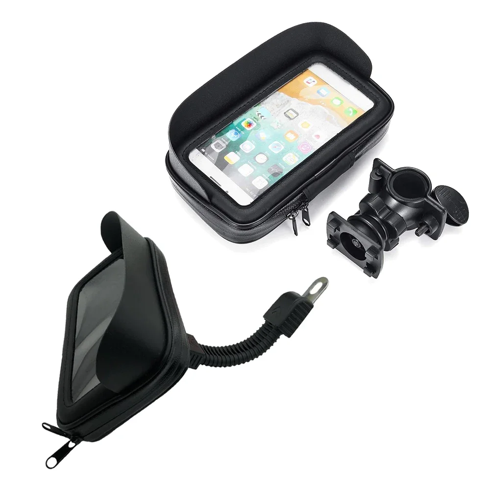 AliExpress SMOYNG Waterproof Bicycle Motorcycle Mobile Phone Bag Holder Cycling rearview Handlebar Case phone Support