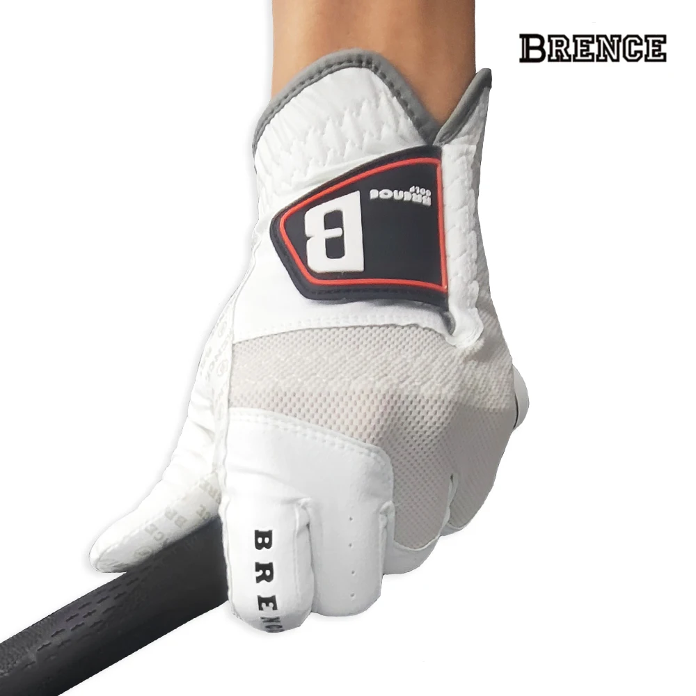 Brens Functional Cool Mesh Silicone Coated Cool Golf Gloves Left Hand 3 Plot