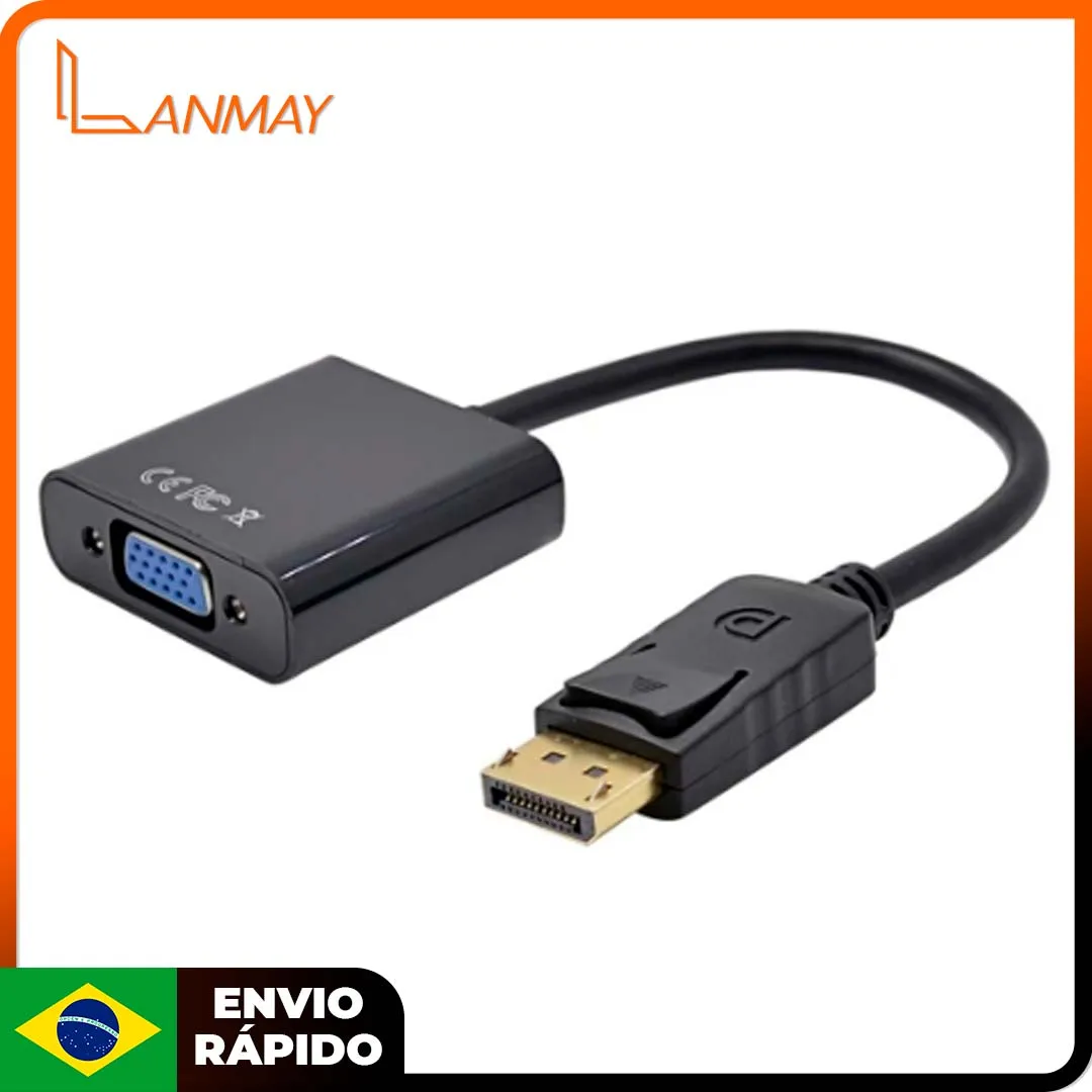 Displayport/ VGA Video Converter Cable-Fast Delivery National Sale