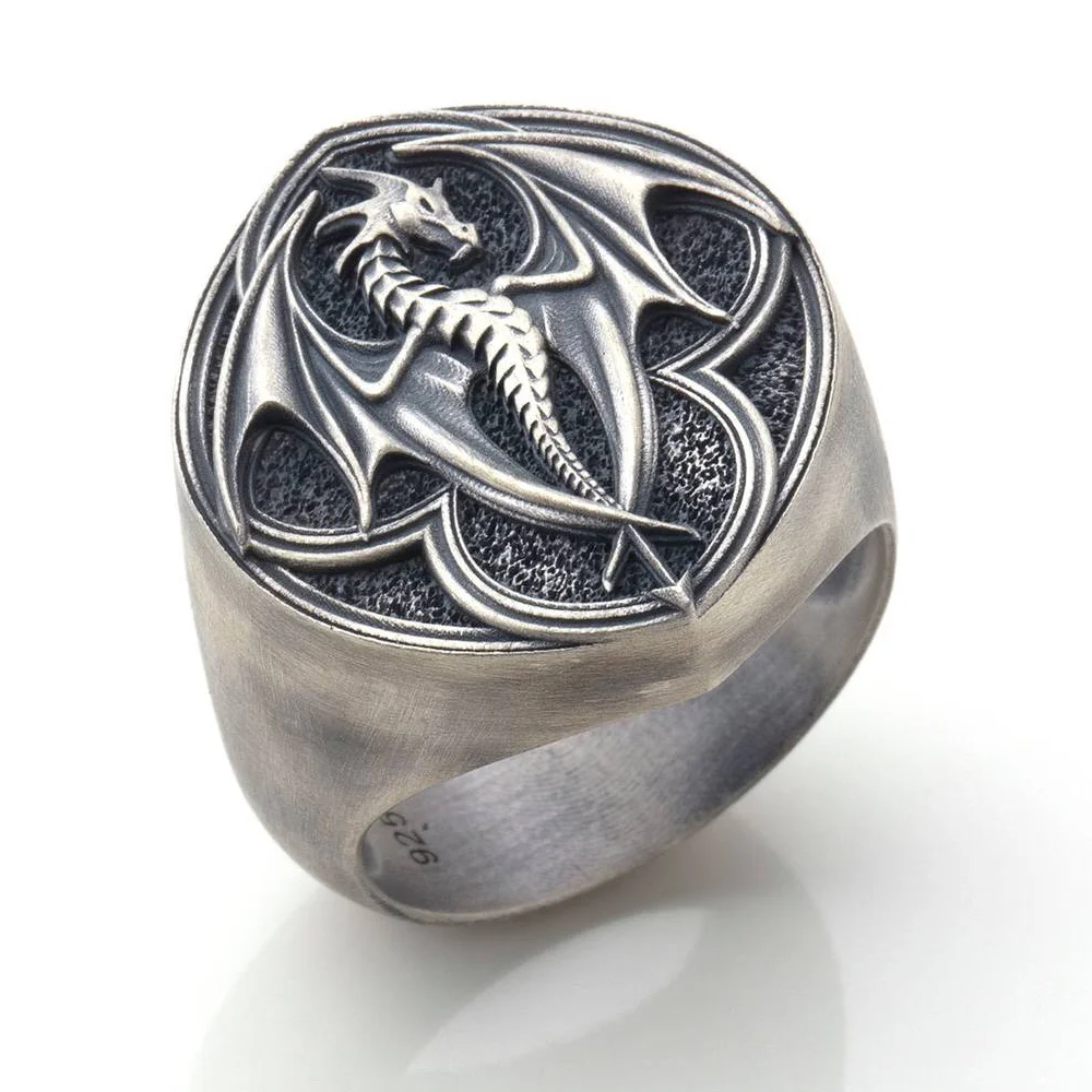 Dragon Daenerys Targaryen Rings Charms Jewelry