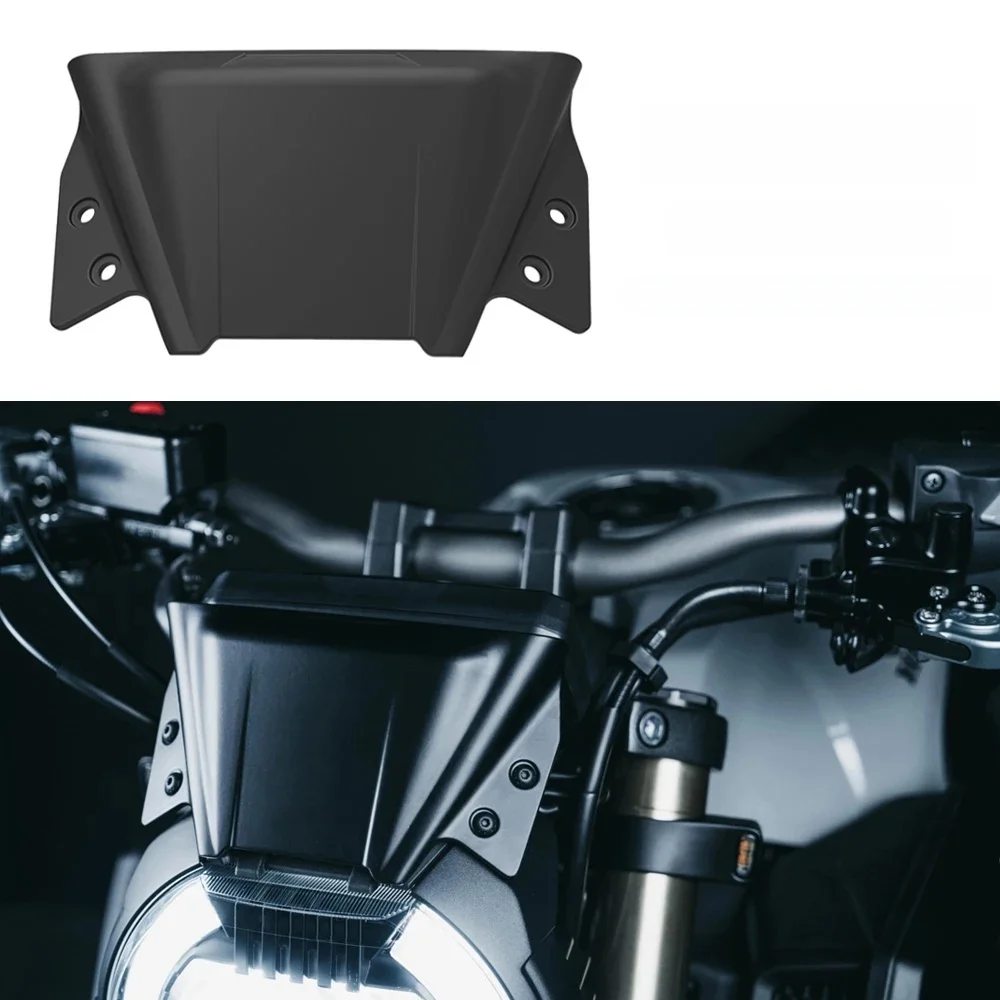 Neue Für HONDA CB650R CB650R CB650R 2019-2023 Motorrad Zubehör Windschutzscheibe Windschutz Screen Protector Schwarz kit