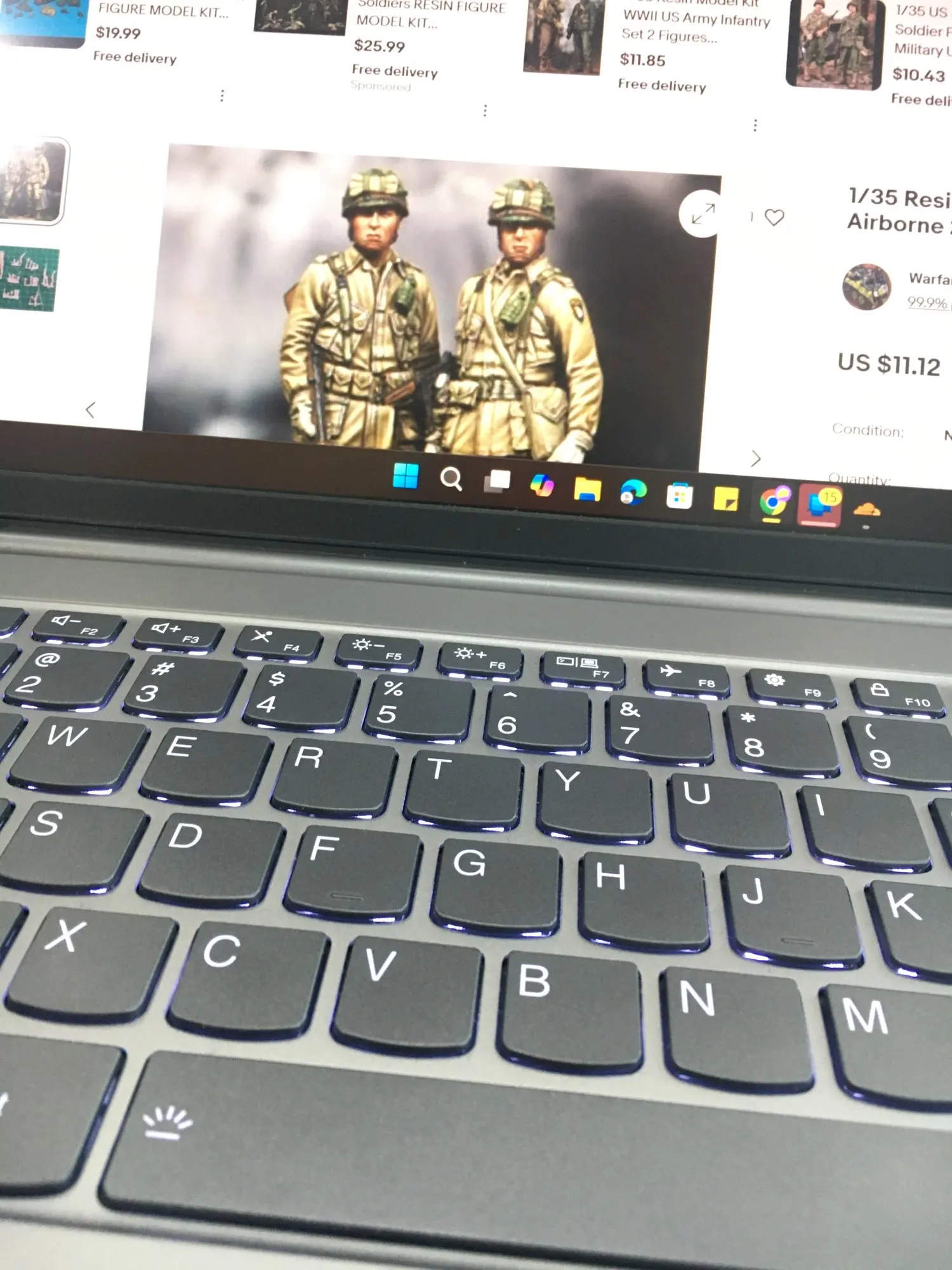 Buyer photo of this resin kit