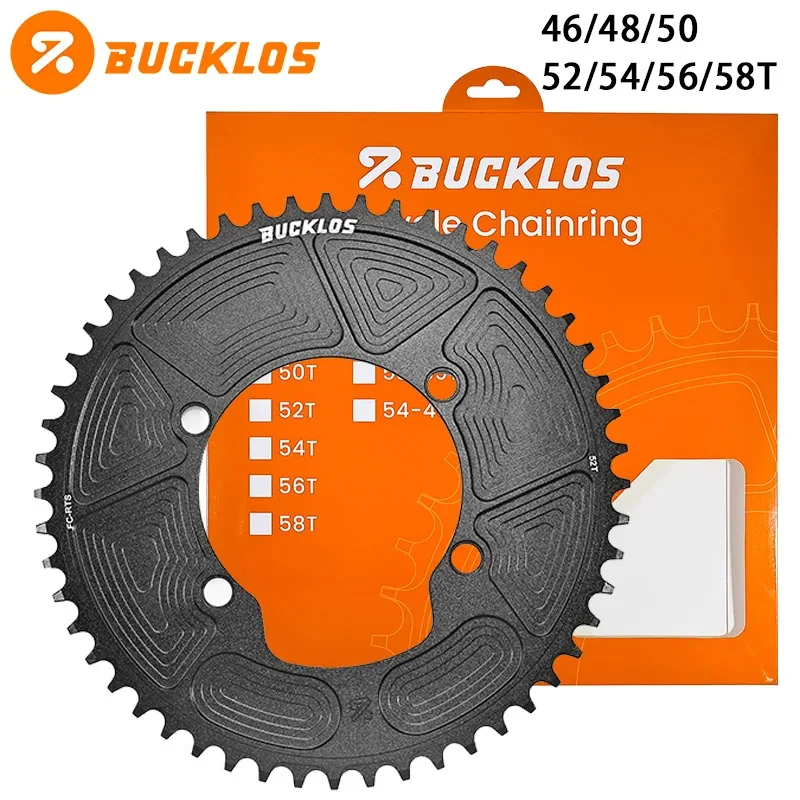 Coroa de Bicicleta BUCKLOS 110 BCD 46-58T para Shimano Tiagra 4700/105 5800/Ultegra 6800