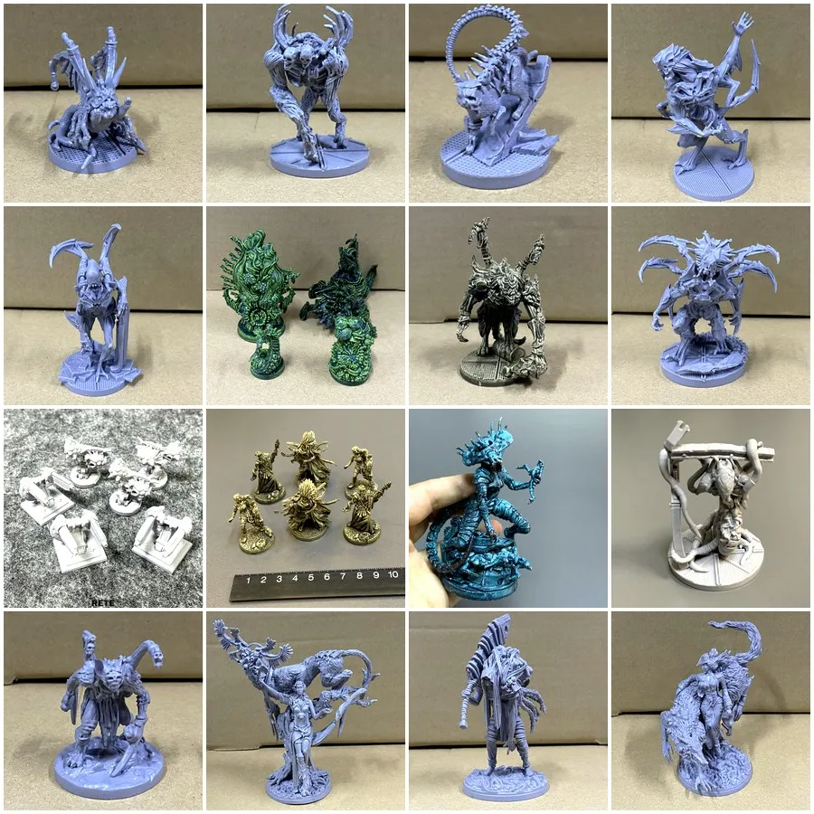 Lot Intruders Alien Queen Catronaut Miniatures Nemesis Lockdown Aftermath  Tainted Grail Monster of Avalon Board Game Model TRPG