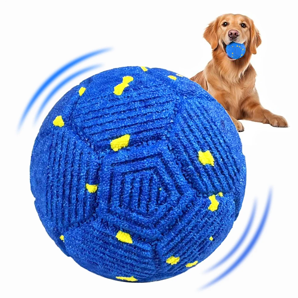 

Smart Interactive Dog Toy 8cm Automatic Moving Bouncing Rotating IPX7 Waterproof E-TPU Active Rolling Ball for Medium Large Dogs