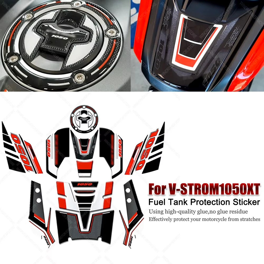 

For V-strom1050xt vstrom1050xt Motorcycle 3D protection decorative stickers motorcycle accessories 3d stickers