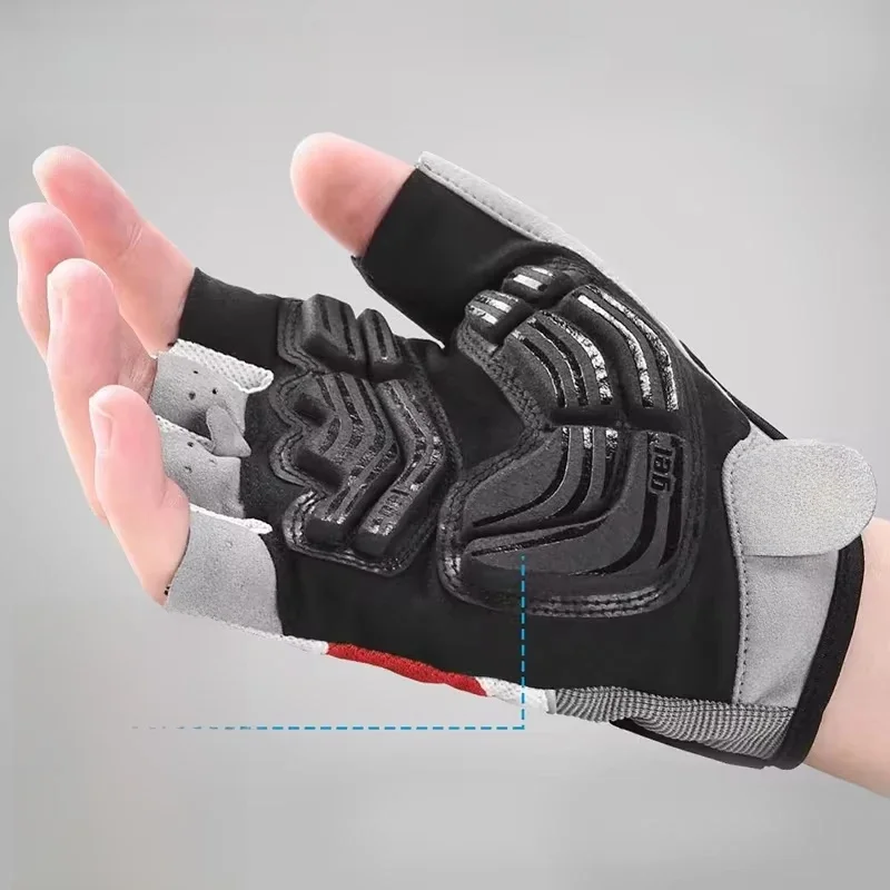 AliExpress INBIKE Shockproof GEL Pad Cycling Gloves Half Finger Sport Gloves Men Women Summer Bicycle Gym Fitness Gloves MTB Gloves IF239