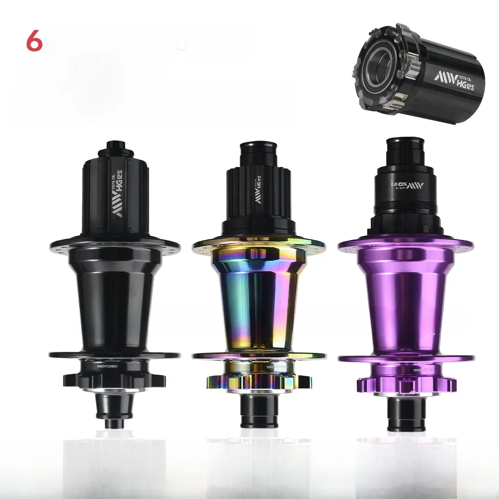 AliExpress NONE 5 Sealed Bearing Hub MTB Hub 6 Pawls 120 Clicks Front 9x100 15x100 Rear 10x135 12x142 Bicycle Hub HG Micro Spline Sram XD 8-12 V