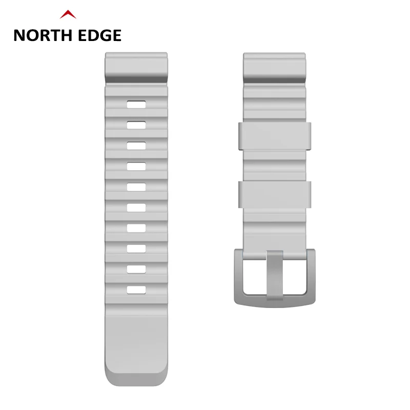 24mm Rubber Colorful Watch Band For North Edge Watch Active Smart Watch Strap For Samsung Galaxy Huawei Watch Replaceent Strap