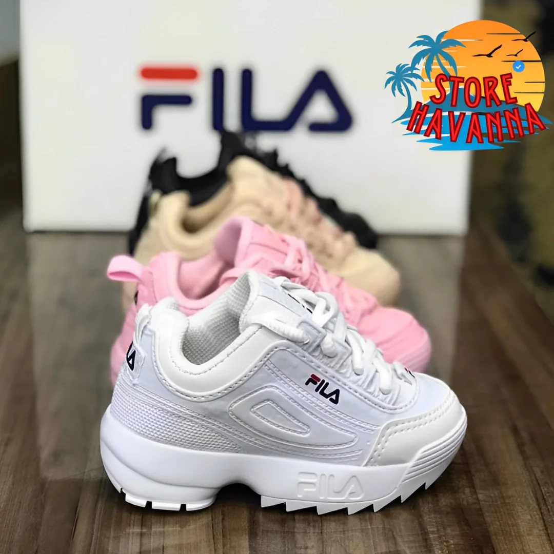 Tênis Infantil Fila Menino E Menina Escolar Casual Diversas Cores Mega Promoção