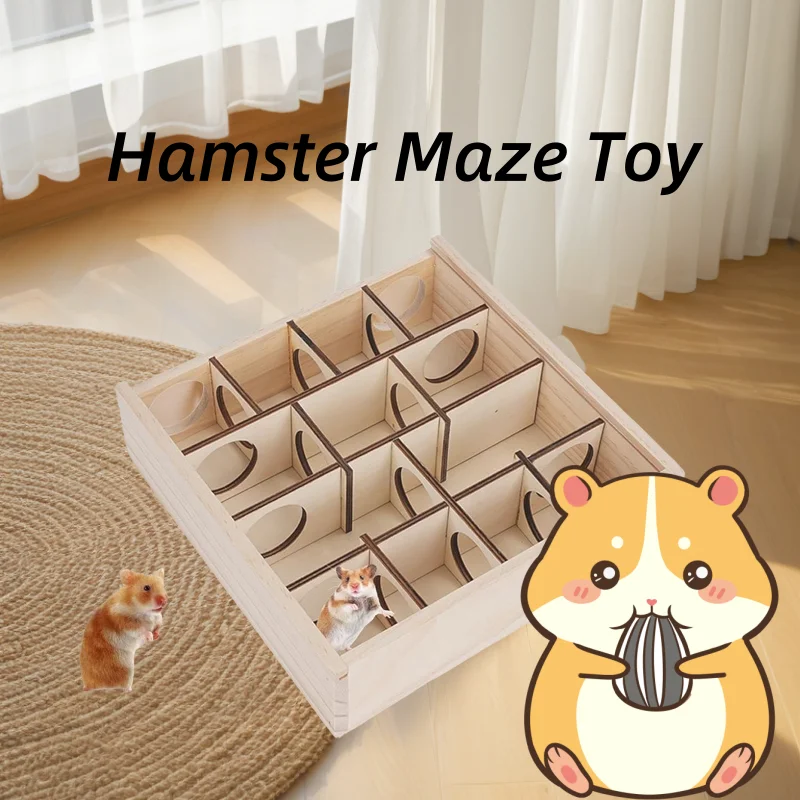 

1 pcs Hamster Maze Toy Puzzle Training Pipe Set Small Pet Running Wheel Sports Park Environmentally Friendly Bite-resistant Teet
