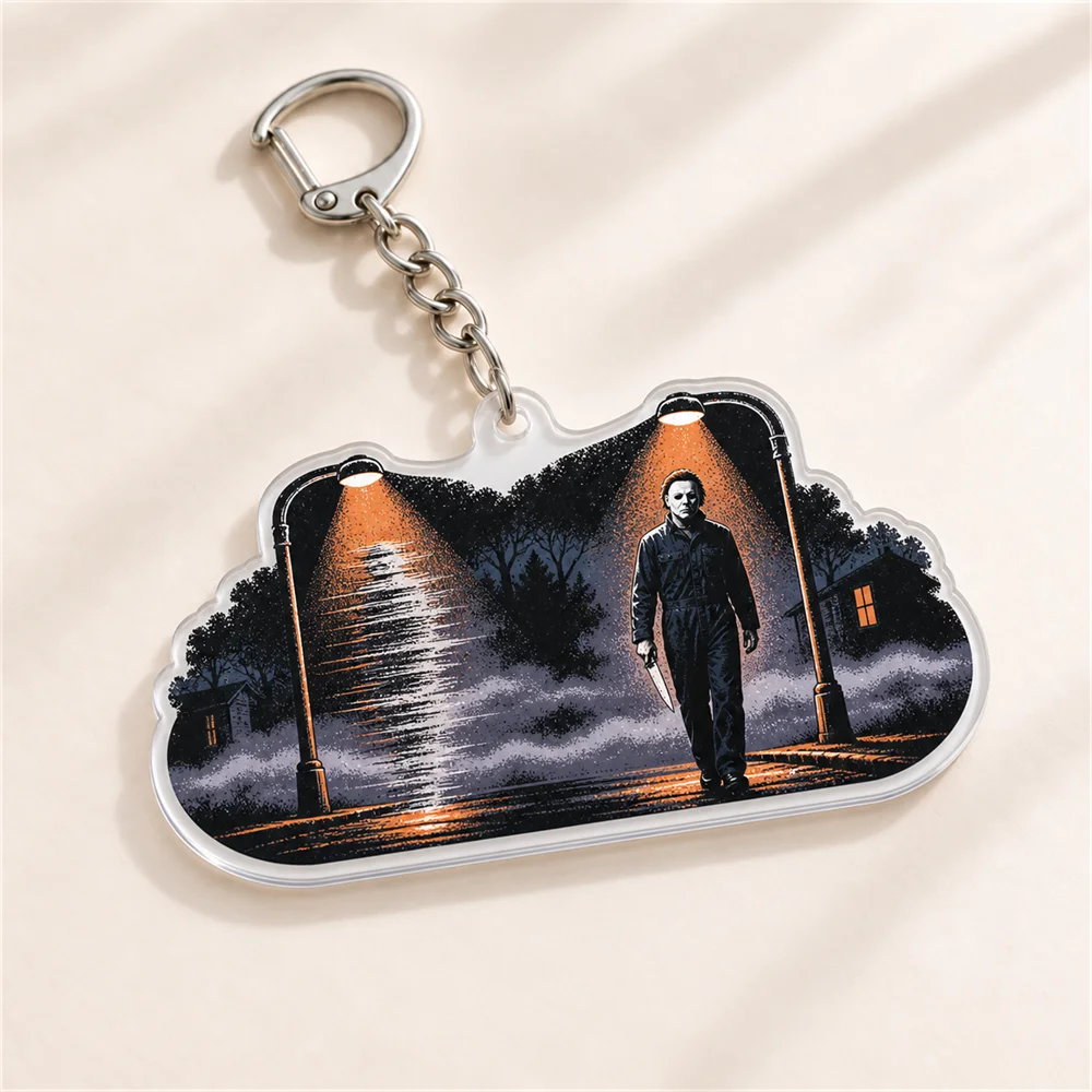 Michael Myers Acrylic Keychain description 5
