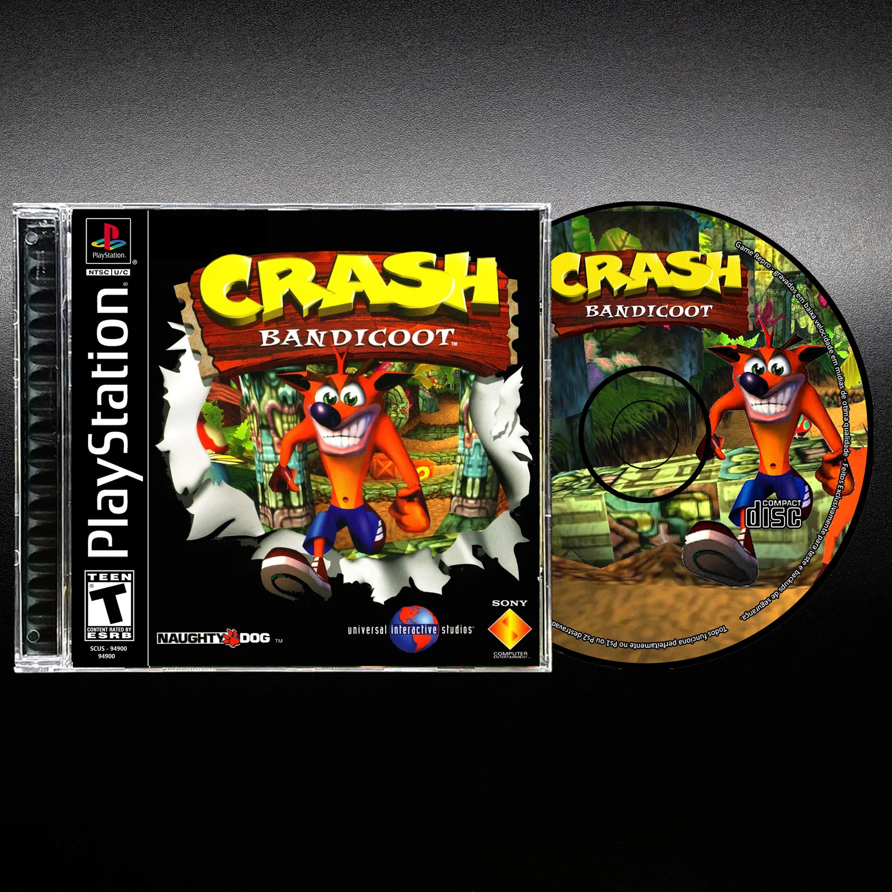 Crash Bandicoot – Jogo Reproduzido para PS1/PSX: Uma Análise Real e Detalhada para Colecionadores e Fãs de Retro