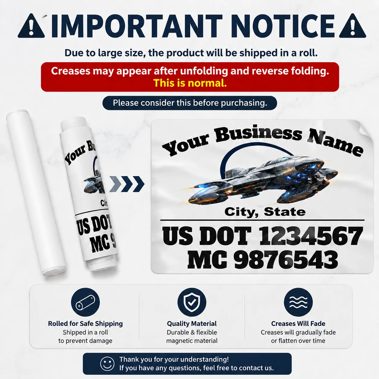 1 custom round magnetic car sticker, promotional sticker, rescue team custom company logo sticker, can print any text, pattern, - view 5
