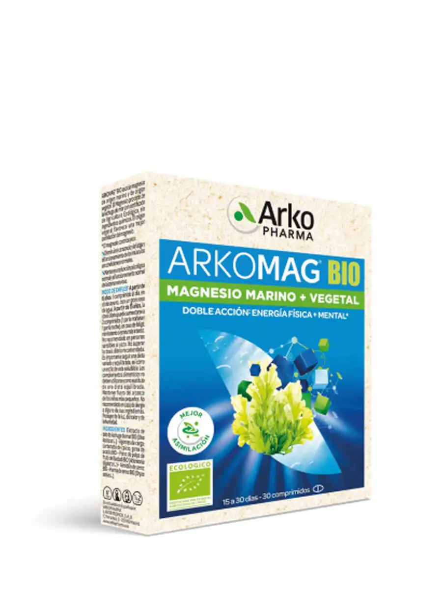 Arkovital double magnesium bio 30 tablets-for bones, muscles and tiredness.