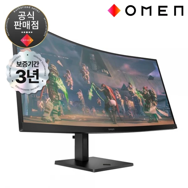 HP OMEN 34C Gaming VA WQHD, 41Hz