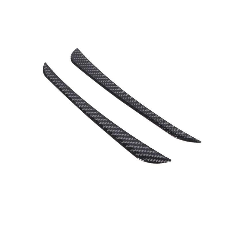 For Mercedes-Benz G-class W463 2007-2018 SoftCarbon Fiber Car Headlight Eyebrow Decoration Sticker Modification Accessories