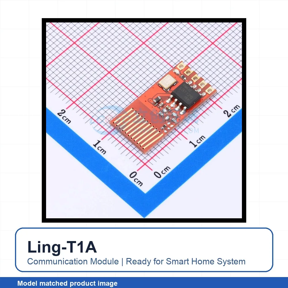 16pcs Ling-T1A SMD 21x10.2mm transmitter 315MHz 433.92MHz ASK RF Wireless Communication Module for Smart Home System