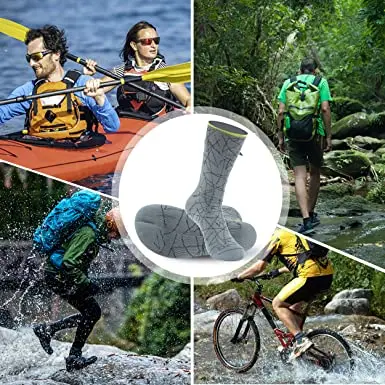 100% Waterproof Breathable Socks SGS Certified RANDY SUN Unisex Novelty Sport Skiing Trekking Hiking Socks 1 Pair