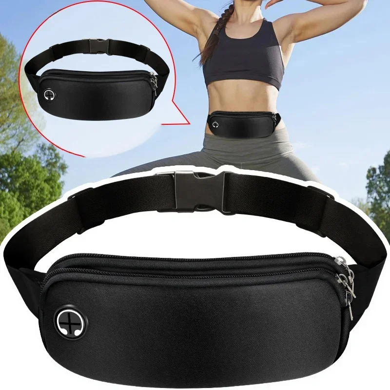 AliExpress WRELS Running Waist Bag for Phone Lightweight Waterproof Adjustable Cycling Belt Pouch Reflective Strip Invisible Sports Fanny Pack