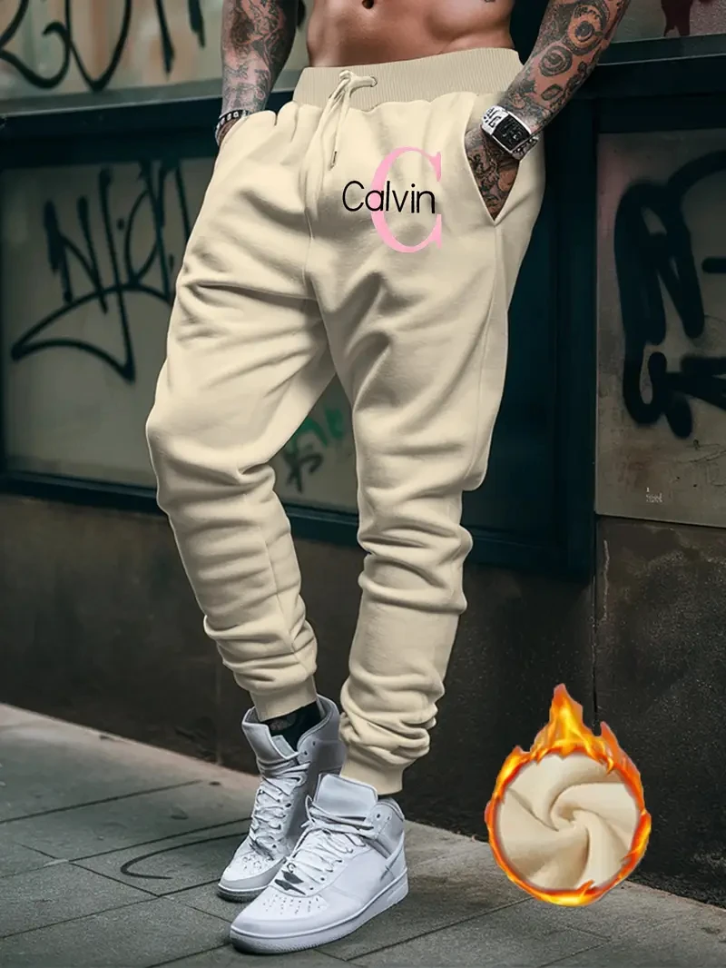 2025 Men Gyms Pure color Pants Joggers Fitness Casual Long Pants Men Workout Skinny Sweatpants Jogger Tracksuit Trousers