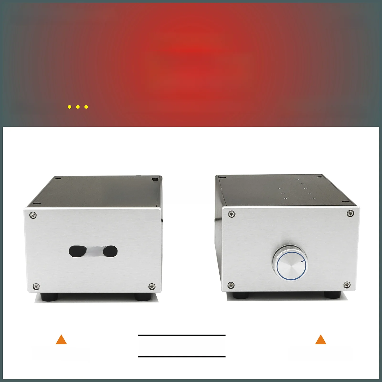 ASYPDZSW-Amplificateur Hifi Split ECC83 Type-MM AS834, Base Phono Ă Tube sur EAR834 avec ContrĂ´le du Volume