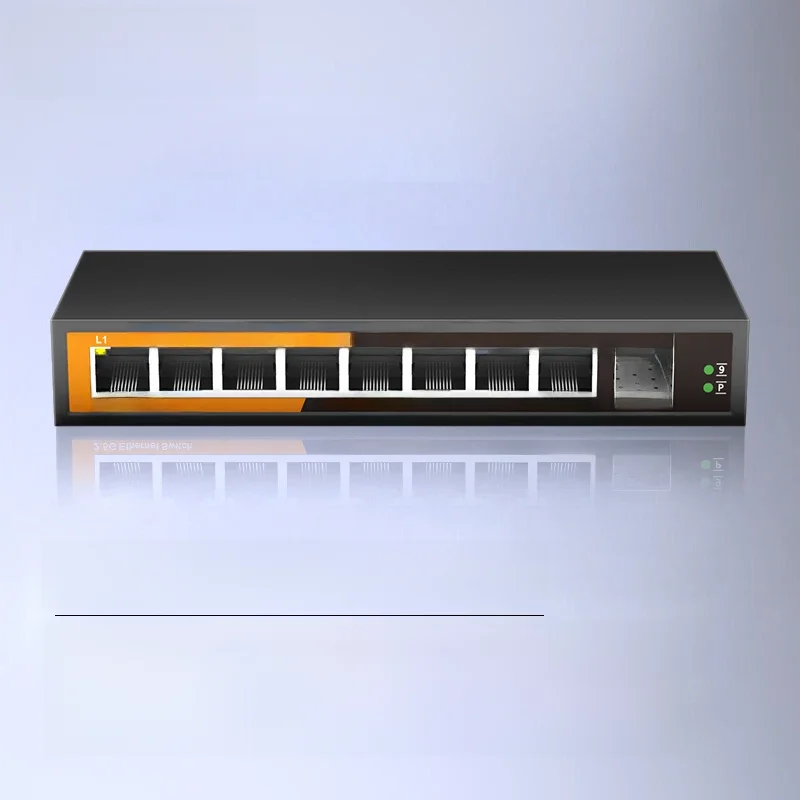 KeepLiNK 8-portowa sieć Ethernet 2,5 Gb/s z niezarządzanym Plug and Play 1–10 Gb SFP+ — zdjęcie 2