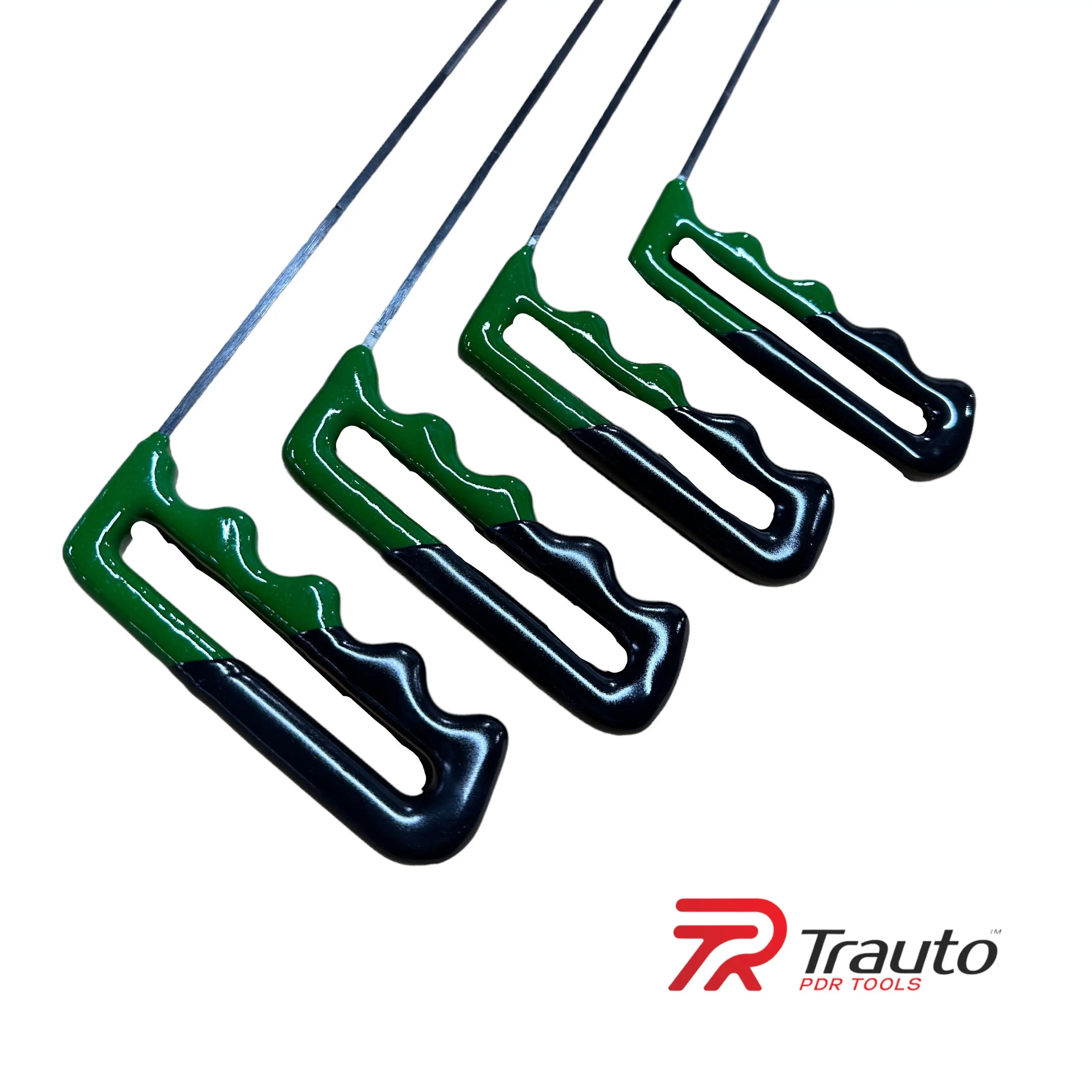 Conjunto de haste de cauda de baleia PDR, 4 peças, tratado termicamente, conjunto de haste de cauda