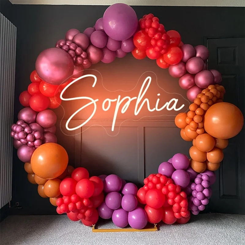 Custom neon sign, personalized adjustable light, USB neon sign for wall decoration, wedding, birthday party, bedroom, game room, view 6