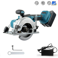 125mm Brushless Circular Saw Cordless Electric Woodworking Saw Adjustable Angle Wood Cuttiing Machine For Makita 18V Battery