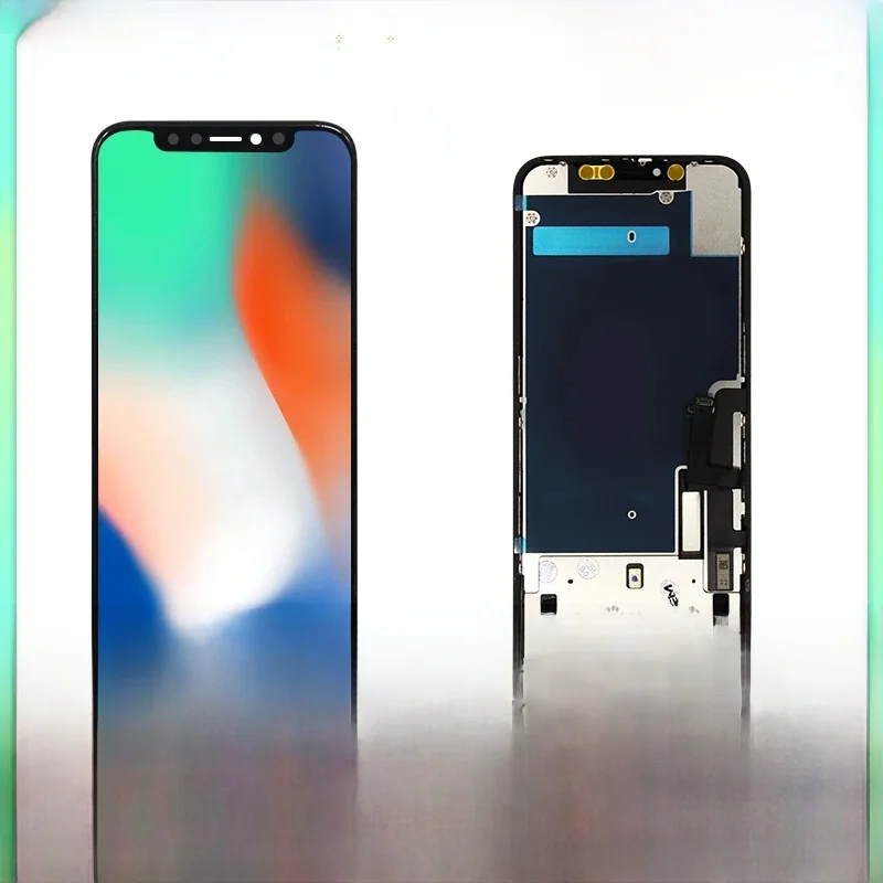 OLED dla iPhone X XR XS MAX Wyświetlacz 3D Ekran dotykowy Digitizer Dla 11 Pro 12 Mini 13 Pro Max 14 Plus 15 Części zamienne LCD — zdjęcie 2