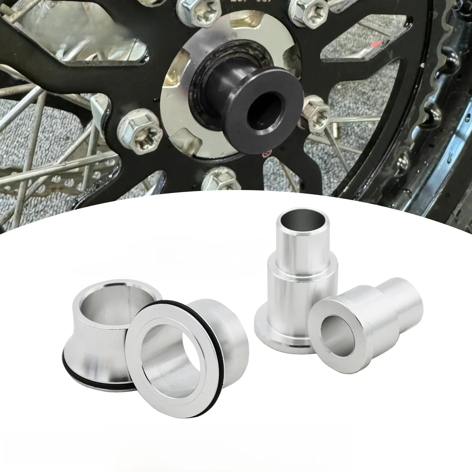AliExpress Electric Bike CNC Front Rear Wheel Axle Hub Spacer For Sur-Ron Surron Light Bee S & Light Bee X For Segway X160 X260 Universal