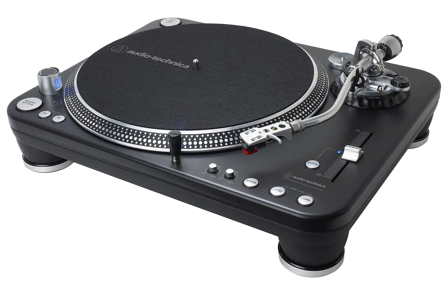 Welcome Deal Audio-Technica AT-LP1240-USBXP Direct-Drive Professional DJ Turntable