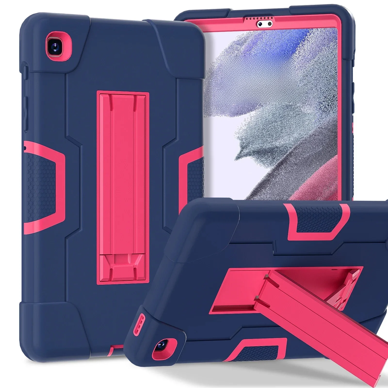 Wytrzymałe, solidne etui ochronne z funkcją podstawki do tabletu Samsung Galaxy Tab A11 8.7 cala SM-X130 SM-X135 A9 SM-X110 SM-X115 — zdjęcie produktu 7