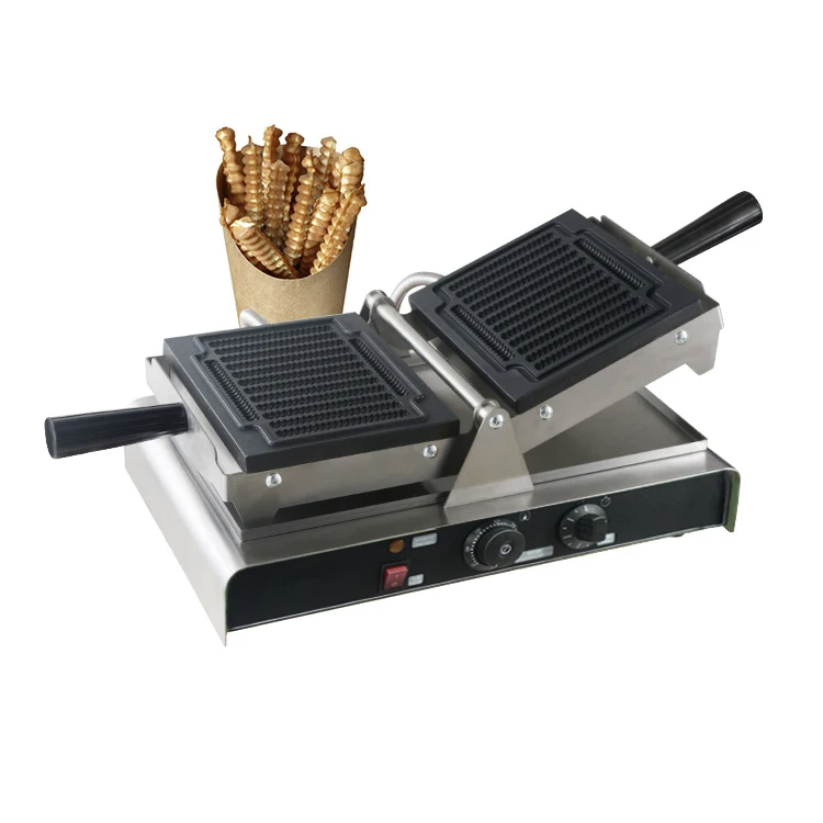 Frietwafel, Pommes, Elektrische Wafelbakmachine, Commerciële Stick Wafel Fries Maker