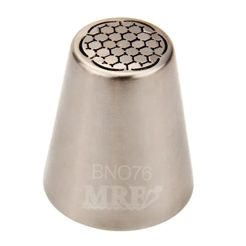 Free Shipping MRF Stainless Steel 304 Large Russian Flower Pastry Tips Cake Decorating Cupcake Paste Icing Nozzle #BNO76