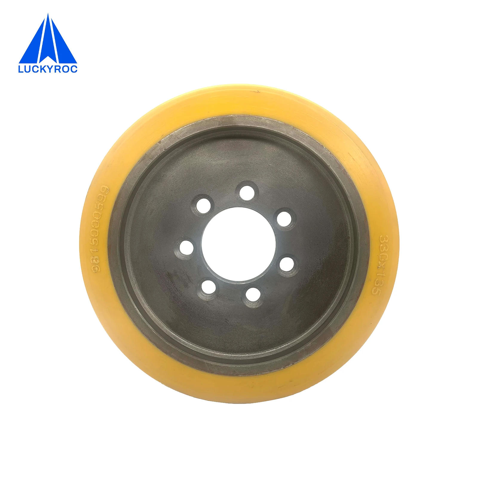 

LUCKYROC Forklift Spare Parts Drive Wheel 9815000599 330x135-80 for Linde 113-01 113-02 115-01