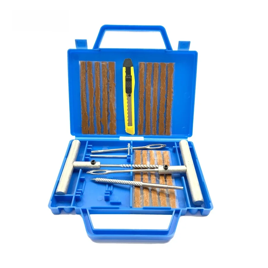 AliExpress NONE Car Tire Repair Tool Tire Repair Kit Studding Tool Set Auto Bike Motorcycle Tire Repair Puncture Plug Car Accessories
