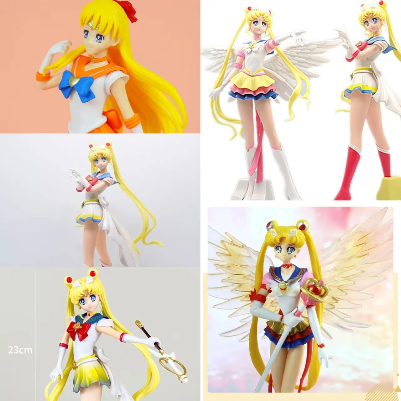 American Girl Warrior Doll Anime Cartoon Jupiter Makoto Venus Minako Tsukino Rabbit Slight Defective Doll Cake Decoration Orname