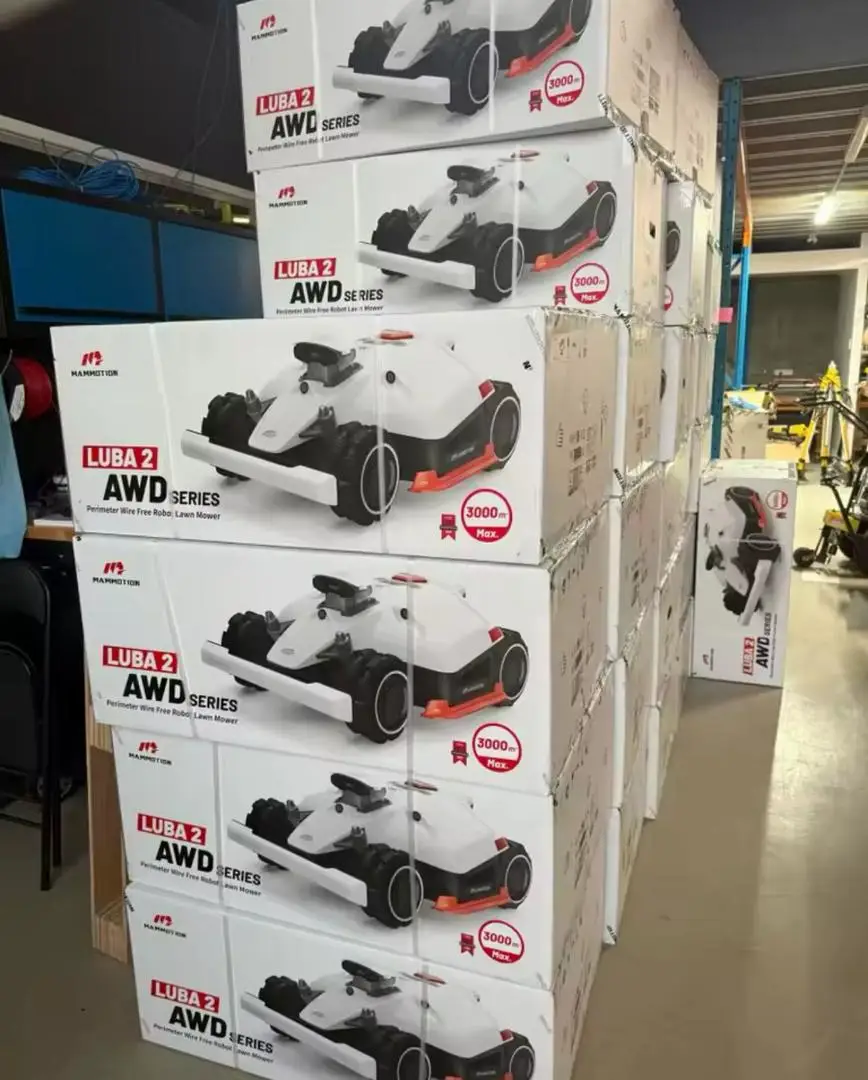 Hot Selling END OF THE YEAR Seasonal Sales Mam-mo-tion LUBA 2 AWD 3000X robotic lawn mower with garage Buy 2 Get 1 Free