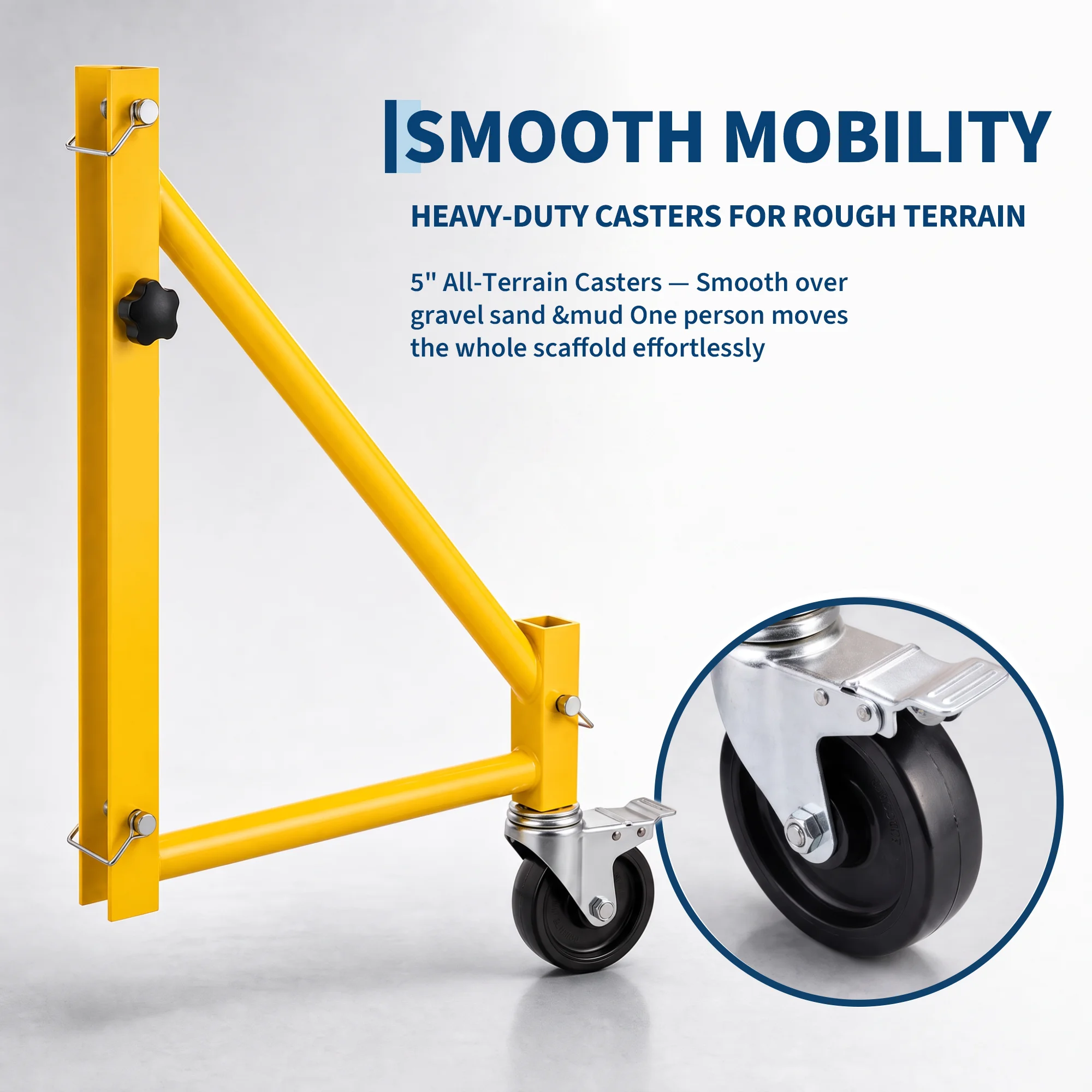 4-Pack Scaffold Outriggers for Baker Scaffolding | Heavy Duty Scaffold Accessories with 5