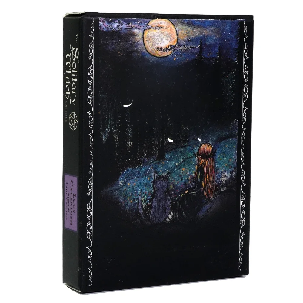 Nouveau 45 pièces cartes solitaire sorcière Oracle Version anglaise cartes Oracle pour Divination Tarot cartes jeu de société pour votre chemin magique