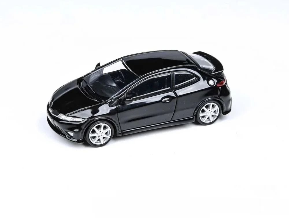 Nowy model samochodu Civic Type R FN2 2007 w skali 1:64, odlewany ze stopu, zabawka od Para64, model symulacyjny do kolekcji, na prezent. — 2
