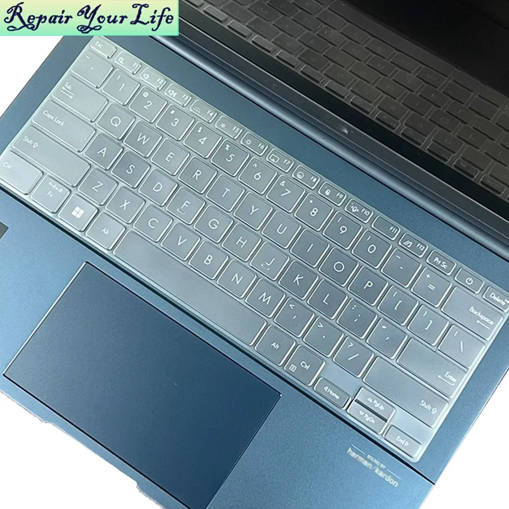 Laptop Keyboard Dust Cover For Asus Zenbook 14 OLED UX3405MA UX3405 UX3405MA-PZ075W 2024 TPU Clear Teclado Skin Protector New