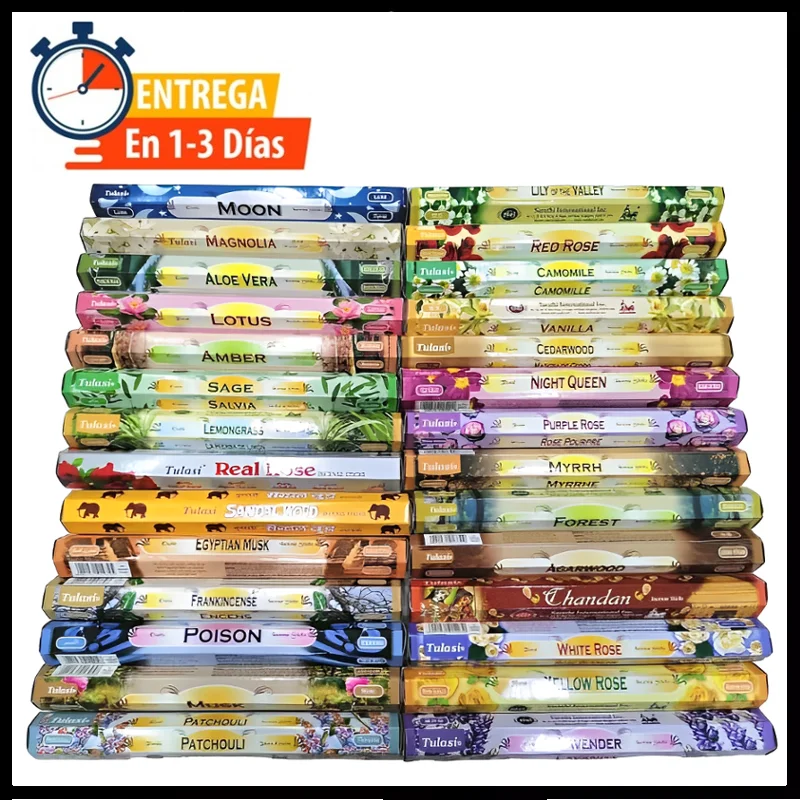 Tulasi Inciensos: ¿Qué opinan los usuarios reales sobre esta variedad de 15 fragancias?