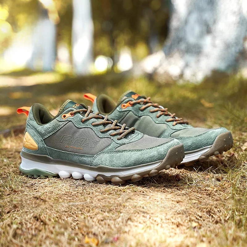 Rax-Chaussures de Randonnée pour Homme, Baskets d'Escalade Antidérapantes, Bottes de Trekking Légères et Respirantes, Chaussures de dehors Décontractées, 2023