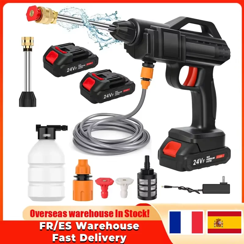 1500W Cordless High Pressure clean Wash Spray Water Gun Car Wash Pressure Water washing Machine for Makita 18V Battery
