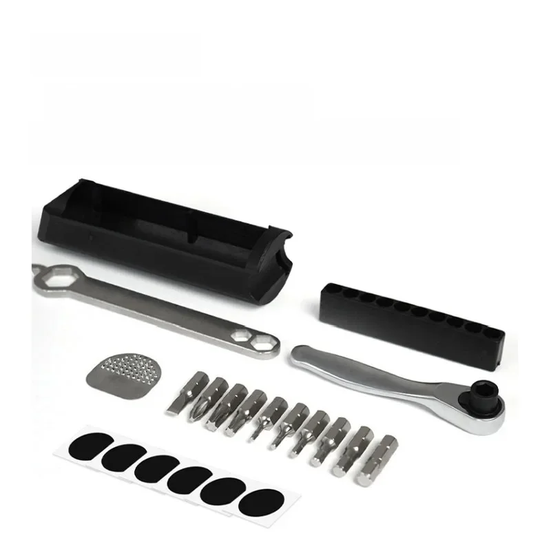 AliExpress rrskit For Brompton  Hidden Tool Box Wrench Bicycle Accessories Bicycle Mounting Tools Accessories magnet Frame Inner Storage Bag Kit