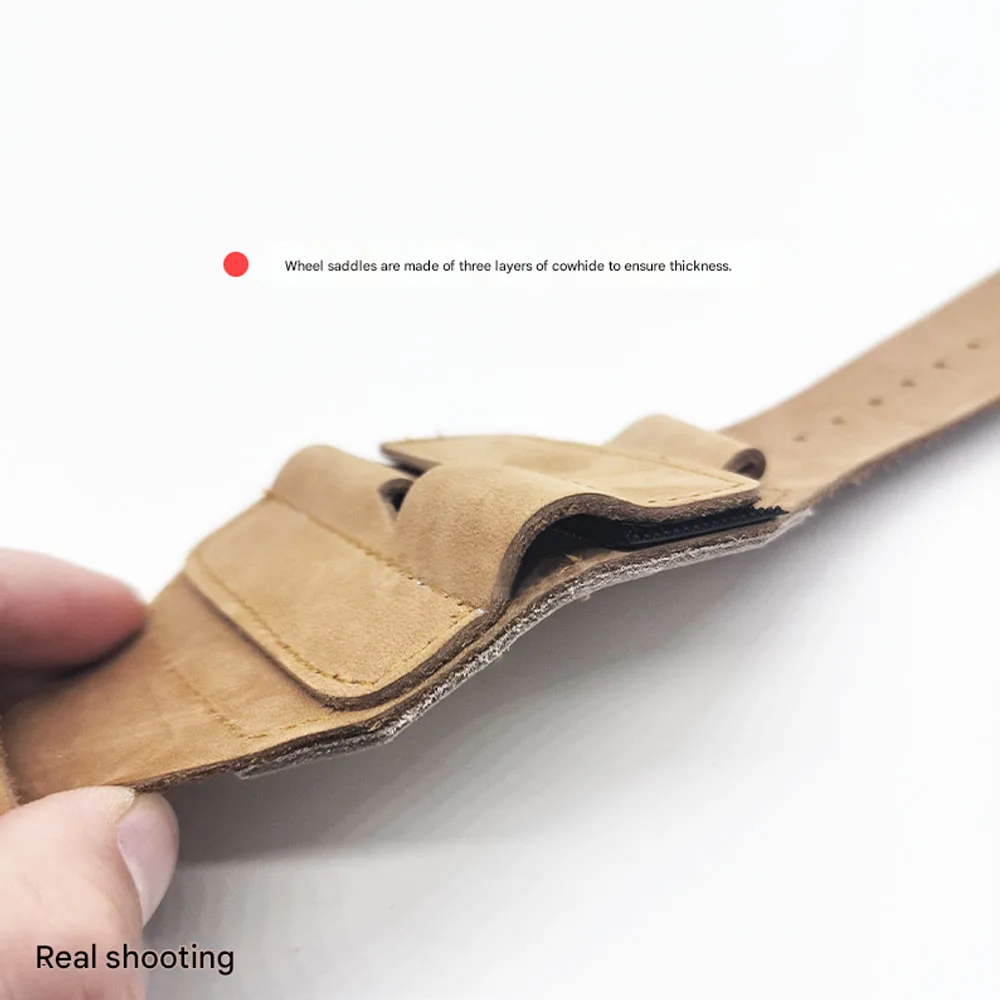 Fishing Reel fixed Wrist Strap, Leather Wristband for Fishing, Reel Accessories Wrist Protection ,for Slingshot Fishing Darts