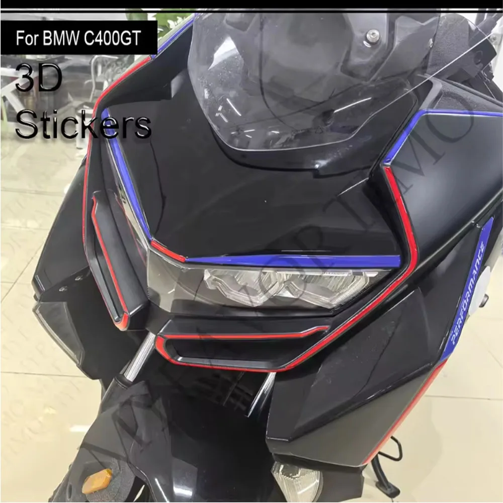 

Для BMW C400 GT C400 GT C400 скутер мотоцикл бак кузов переднее лицо обтекатель наклейки на крыло наклейки